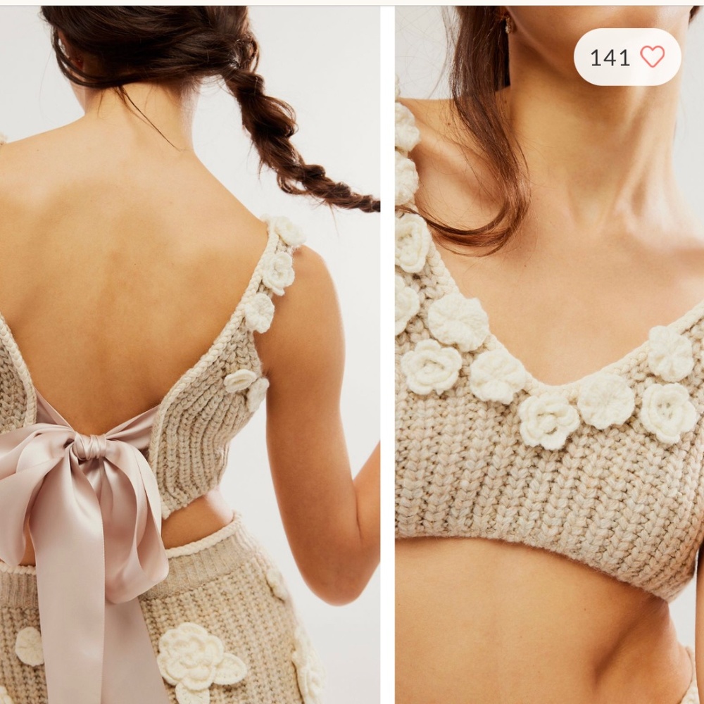 For love and lemons Isla bra top XS